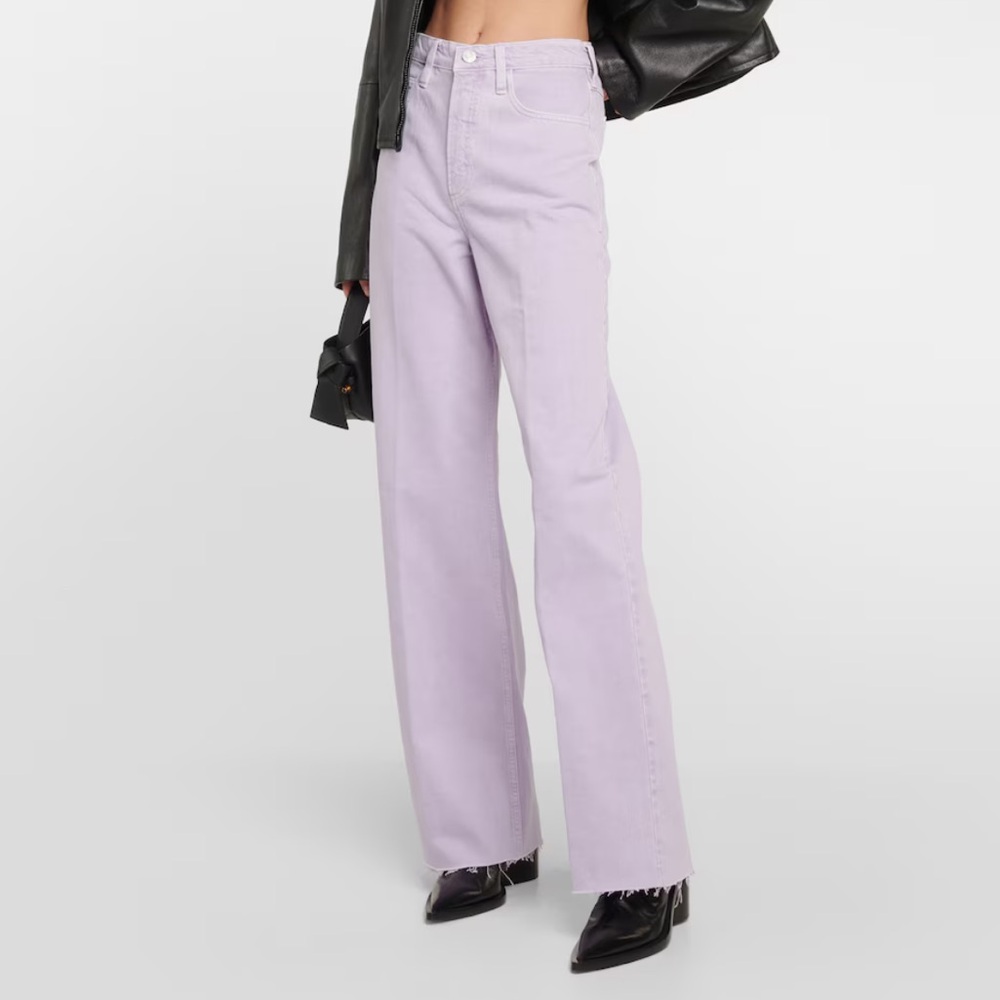 Frame- Le high n’ tight wide-leg jeans